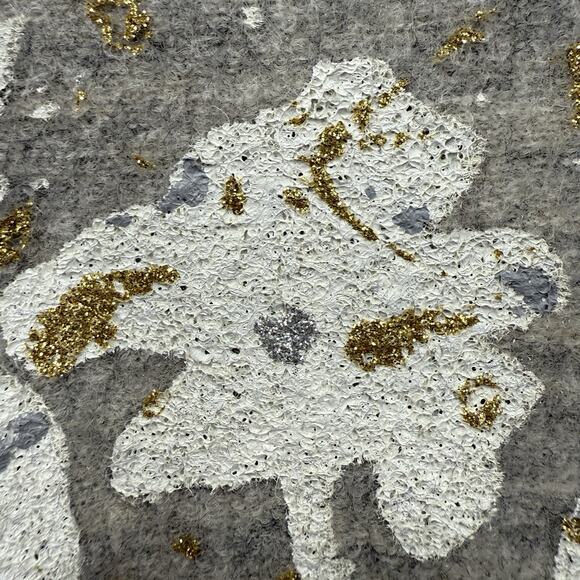 Anthropologie Knitted & Knotted Afterlight Wool Dress Small Sleeveless Floral - Picture 10 of 14